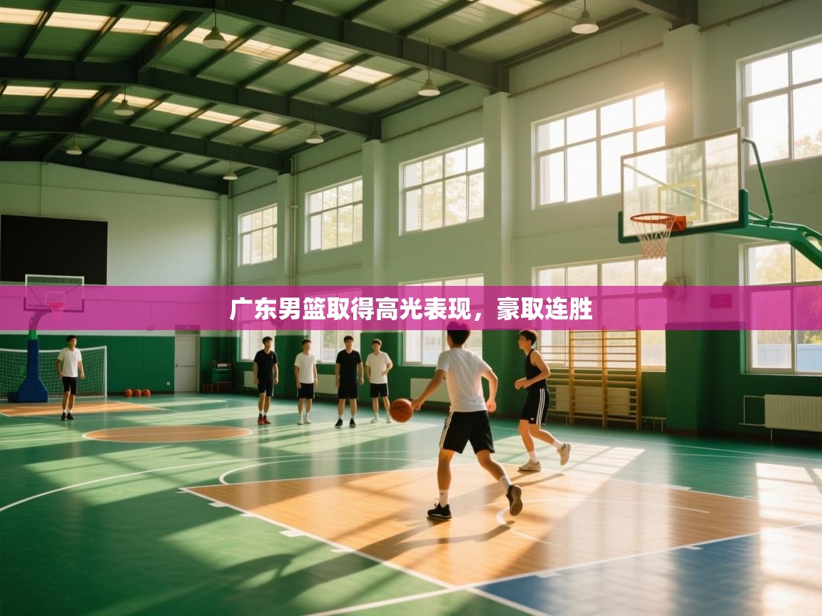 广东男篮取得高光表现,豪取连胜 第2张